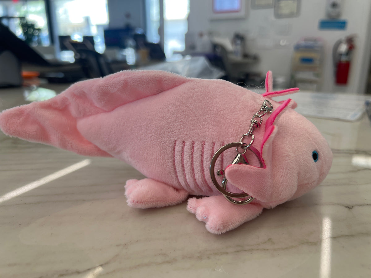 Axolotl Keychain – Genius Gems